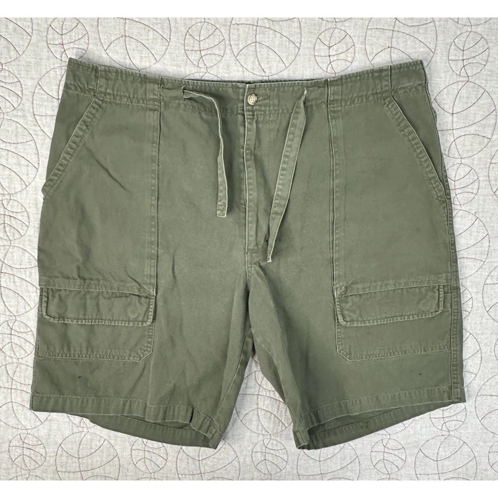 Woolrich Cargo Shorts Olive‎ Green Cotton Outdoor Hiking / Mens 42